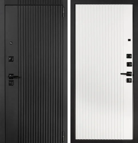 Стальная дверь в дом с терморазрывом №134
