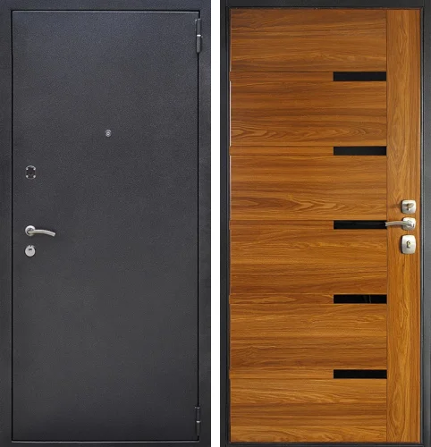 Входная дверь графит №31
