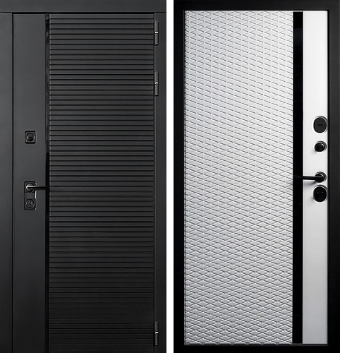 Дверь металлическая входная уличная с терморазрывом №62