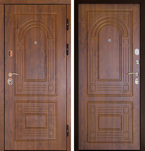 Дверь в деревянный дом наружная №72
