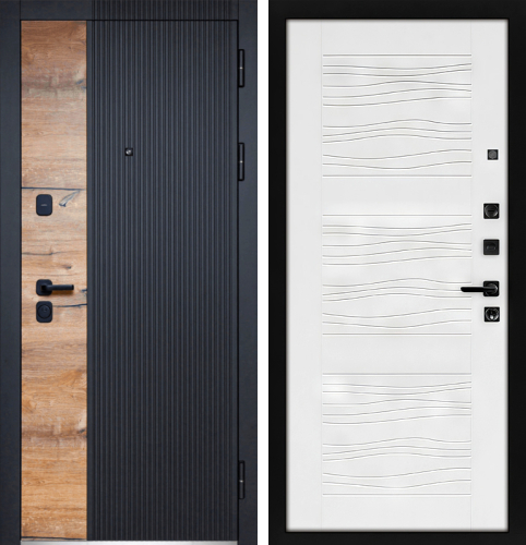 Стальная дверь в сталинский дом вертикаль №107