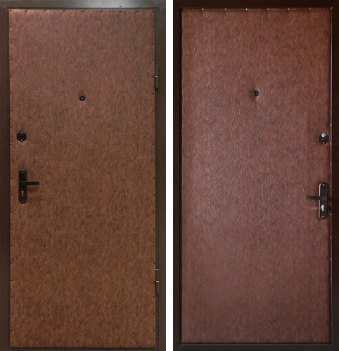 Дешевая стальная дверь №1