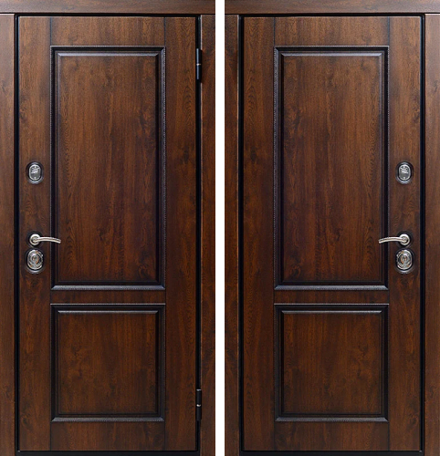 Входная дверь в квартиру из массива дерева №11