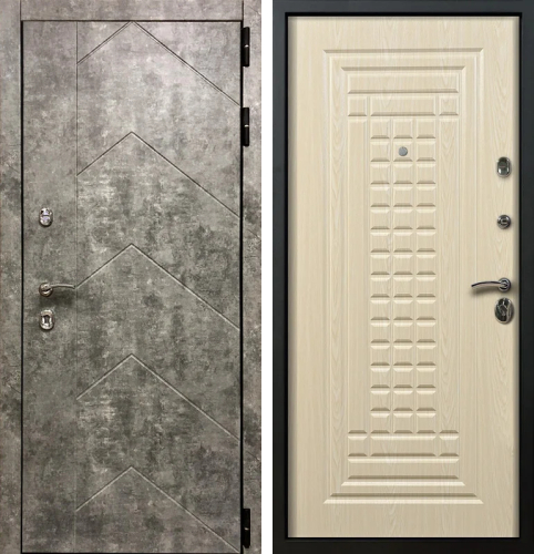 Дверь входная уличная утепленная с терморазрывом №57