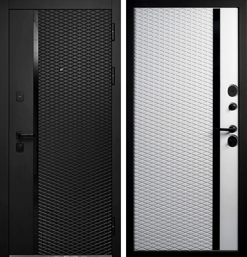 Морозостойкая дверь с терморазрывом №47