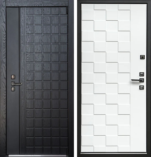 Современная квартирная дверь в новостройку №83