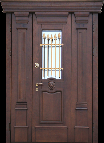 Парадная дверь в коттедж №23