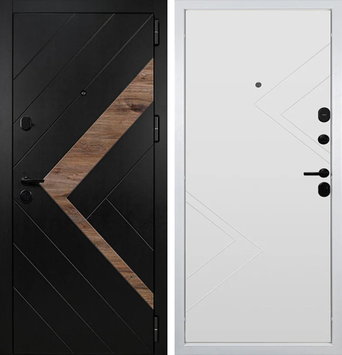 Железная входная дверь с шумоизоляцией №14