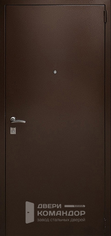 Зеркальная входная дверь в квартиру №8 - наружная сторона