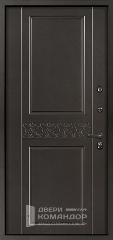 Дверь металлическая серая №37 - внутренняя сторона