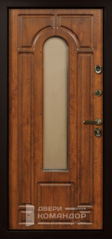 Дверь с терморазрывом со стеклом №5 - внутренняя сторона
