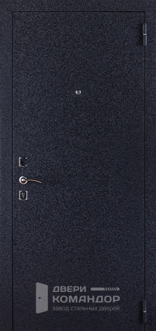 Дверь входная металлическая графит №15 - наружная сторона