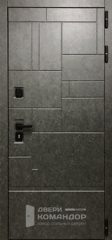 Входная дверь с зеркалом от производителя №25 - наружная сторона